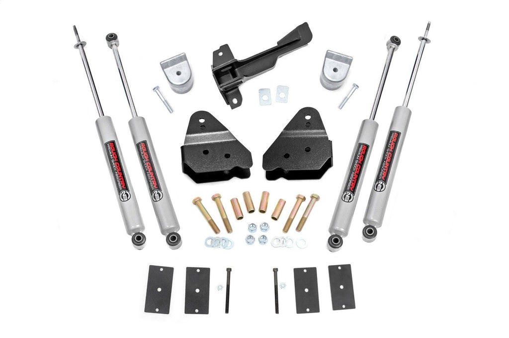 Rough Country 41330 Suspension Lift Kit w/Shocks for Select Ford F-250 Super Duty, Ford F-350 Super Duty