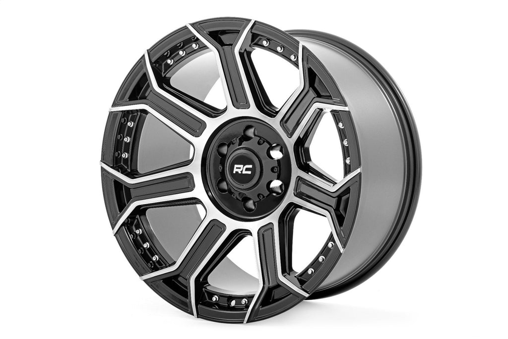 Rough Country 89200912 Series 89 Wheel for Select Cadillac Escalade, Chevrolet Colorado, Chevrolet Silverado 1500, Chevrolet Suburban, Chevrolet Tahoe, Chevrolet Trailblazer, Ford Bronco, Ford Ranger, GMC Canyon, GMC Sierra 1500, Jeep Grand Wagoneer L,