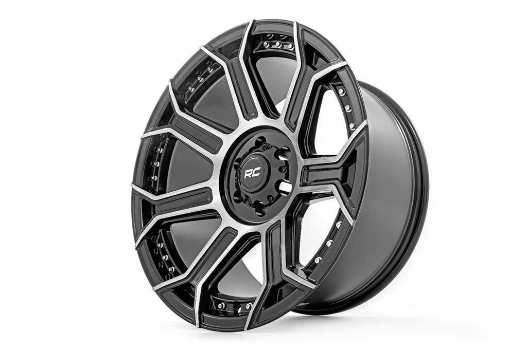 Rough Country 89200912 Series 89 Wheel for Select Cadillac Escalade, Chevrolet Colorado, Chevrolet Silverado 1500, Chevrolet Suburban, Chevrolet Tahoe, Chevrolet Trailblazer, Ford Bronco, Ford Ranger, GMC Canyon, GMC Sierra 1500, Jeep Grand Wagoneer L,