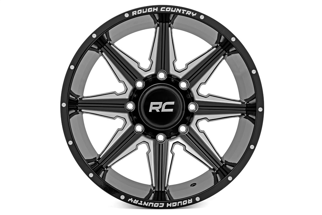 Rough Country 91201210M One-Piece Series 91 Wheel for Select Ram 2500, Ram