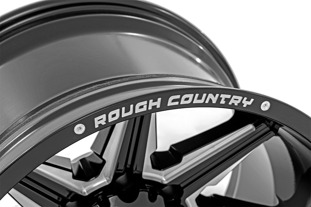 Rough Country 91201210M One-Piece Series 91 Wheel for Select Ram 2500, Ram