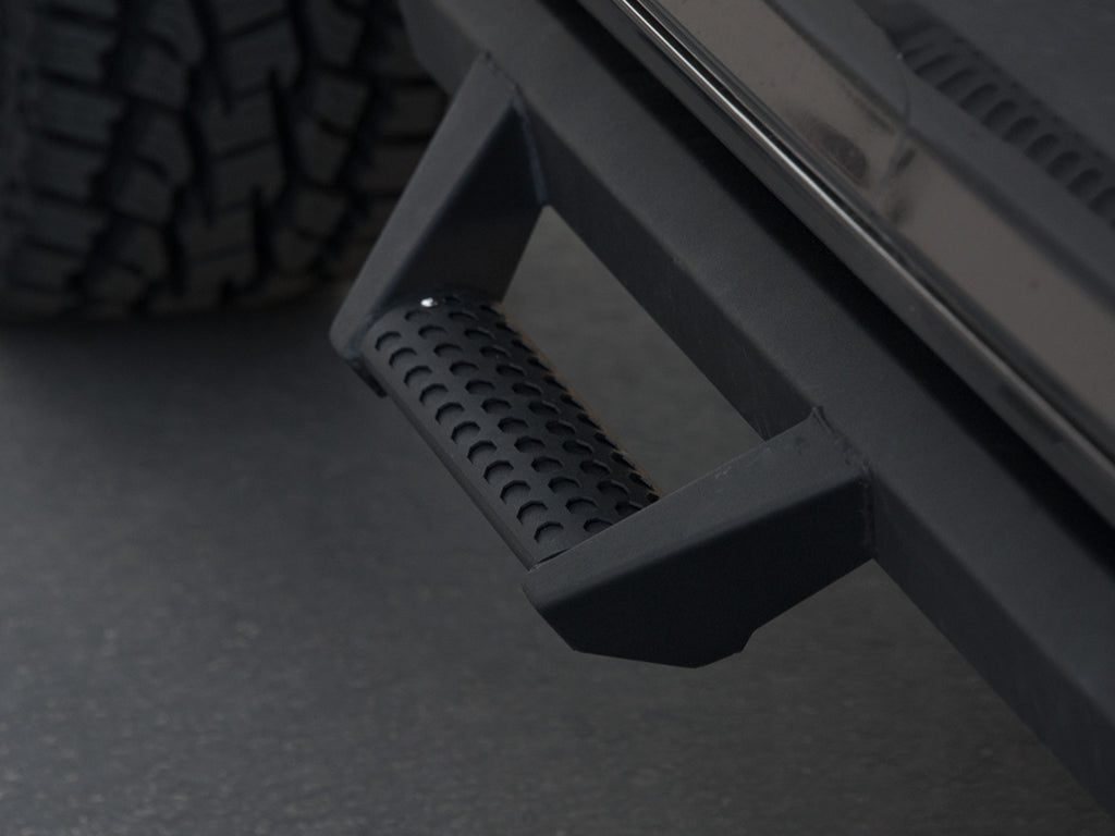 Armordillo 7168565 2007-2021 Toyota Tundra Crew Max AR Drop Step Matte Black Steps for Select Toyota Tundra