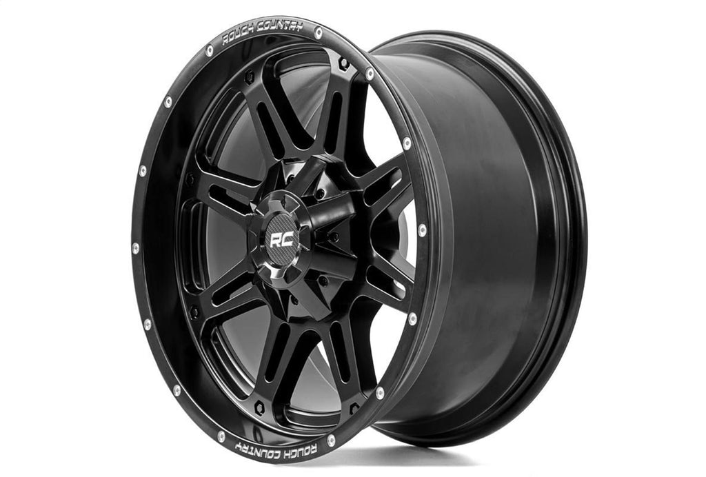Rough Country 94201013 Series 94 Wheel for Select Chevrolet C10 Suburban, Chevrolet K5 Blazer, Chevrolet Tahoe, Dodge Durango, Ford Explorer, GMC R1500 Suburban, GMC Yukon, Honda CR-V, Jeep Compass, Jeep Gladiator, Jeep Grand Cherokee, Jeep Wrangler,