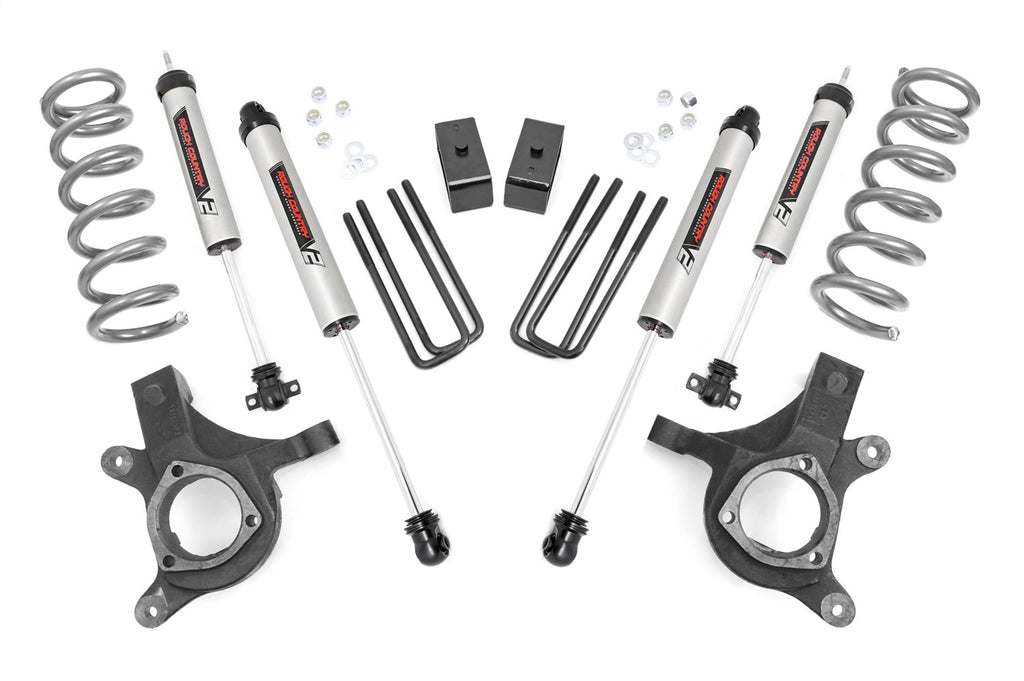 Rough Country 23970 Suspension Lift Kit w/Shocks for Select Chevrolet Silverado 1500, Chevrolet Silverado Classic, GMC Sierra 1500, GMC Sierra Classic