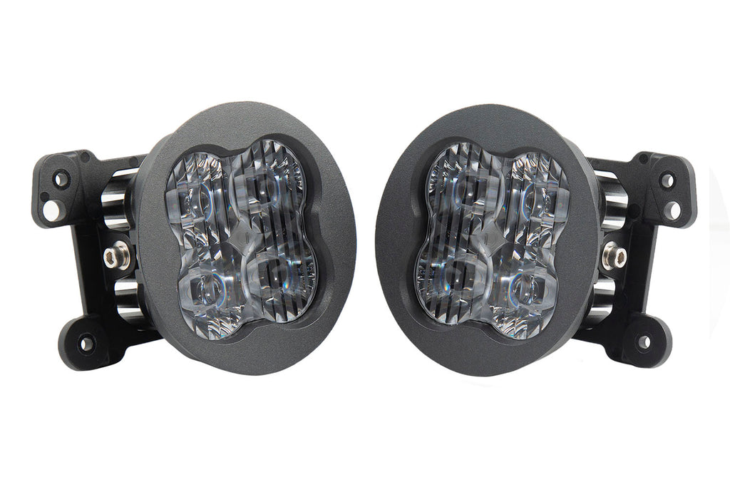 Diode Dynamics DD7045 Pod light featuring advanced TIR optics for high efficiency and focus. for Select Chrysler 300, Chrysler PT Cruiser, Dodge Charger, Dodge Journey, Dodge Magnum, Jeep Cherokee, Jeep Gladiator, Jeep Grand Cherokee, Jeep Wrangler, Jeep