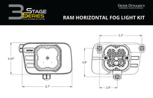 Load image into Gallery viewer, Diode Dynamics DD7080 Pod light featuring advanced TIR optics for high efficiency and focus. for Select Ram 1500, Ram 2500, Ram