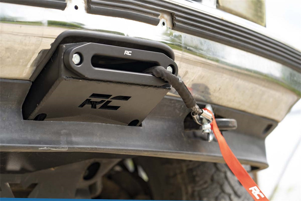 Rough Country 11008 Winch Mounting Plate for Select Chevrolet C1500, Chevrolet K1500, Chevrolet Tahoe, GMC C1500, GMC K1500