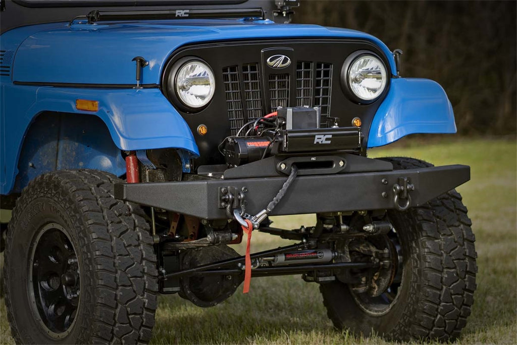 Rough Country 99001 Winch Mounting Plate for Select Mahindra ROXOR, Mahindra ROXOR A/T