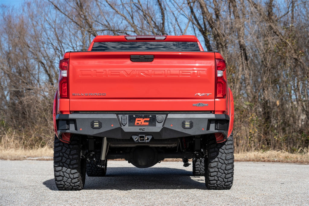 Rough Country 10758 Heavy Duty Rear LED Bumper for Select Chevrolet Silverado 1500, Chevrolet Silverado LTD