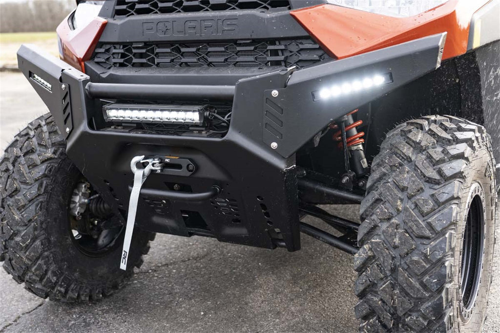 Rough Country 93036 Winch Mounting Plate for Select Polaris Ranger 1000, Polaris Ranger Crew 1000, Polaris Ranger Crew Premium, Polaris Ranger Crew XP High Lifter Edition, Polaris Ranger Crew XP NorthStar Premium, Polaris Ranger Crew XP NorthStar