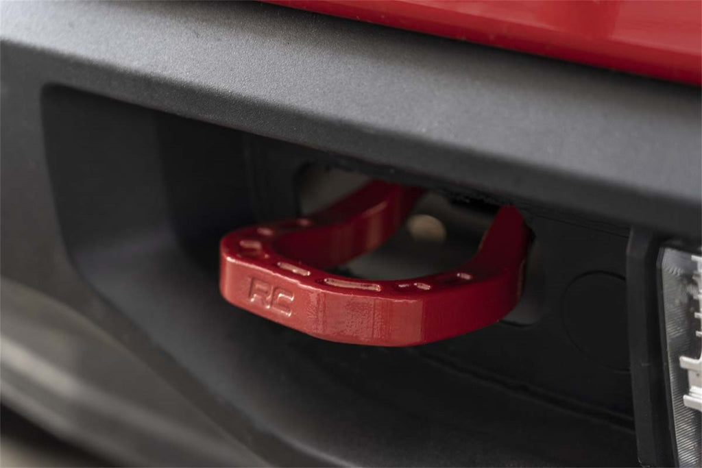 Rough Country RS132 Forged Tow Hooks for Select Chevrolet Silverado 1500, Chevrolet Silverado LTD