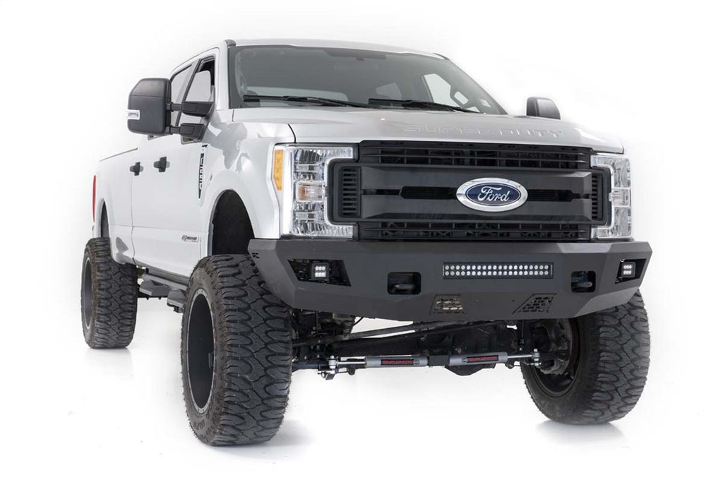 Rough Country 10787 Heavy Duty Front LED Bumper for Select Ford F-250 Super Duty, Ford F-350 Super Duty