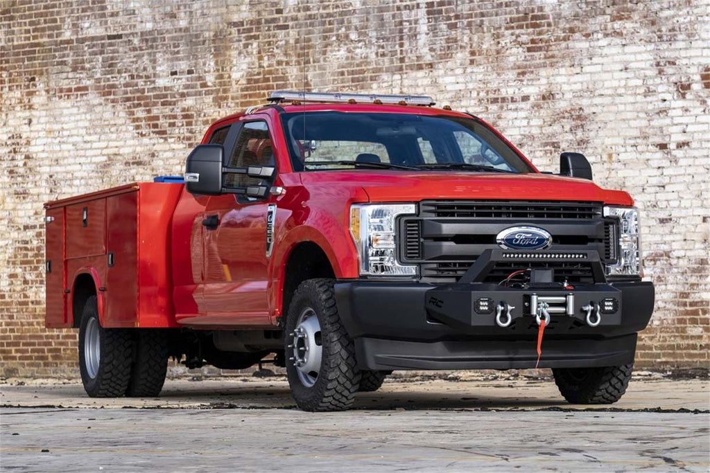 Rough Country 51004 Winch Mount System for Select Ford F-250 Super Duty, Ford F-350 Super Duty