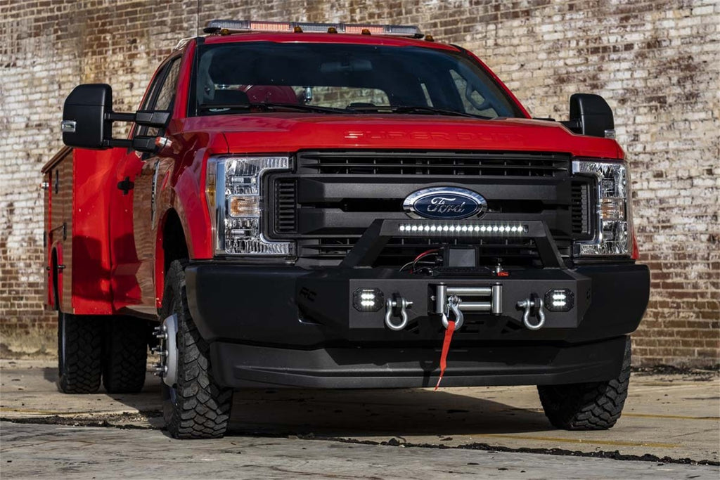 Rough Country 51004 Winch Mount System for Select Ford F-250 Super Duty, Ford F-350 Super Duty