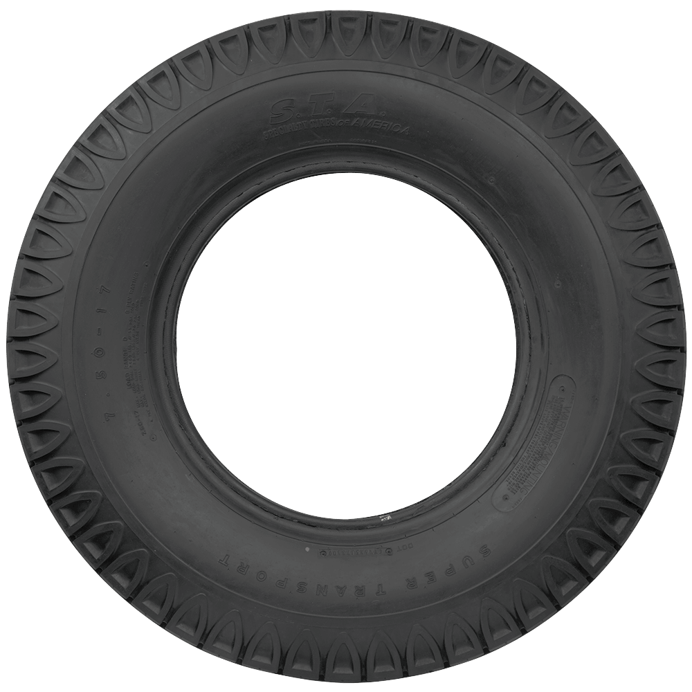 Coker 710161 750-17 STA SUPER TRANSPORT 8PR TT for Select Cadillac 370 D, Cadillac 452 D, Chrysler Custom, Chrysler Imperial Airflow, Chrysler Imperial Custom Series CL, Chrysler Series CG, Franklin Airman, Lincoln Model K, Packard Model 1005, Packard