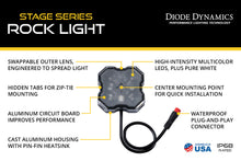 Load image into Gallery viewer, Diode Dynamics DD7440 High-power RGBW LED function. Convenient center-mount installation.