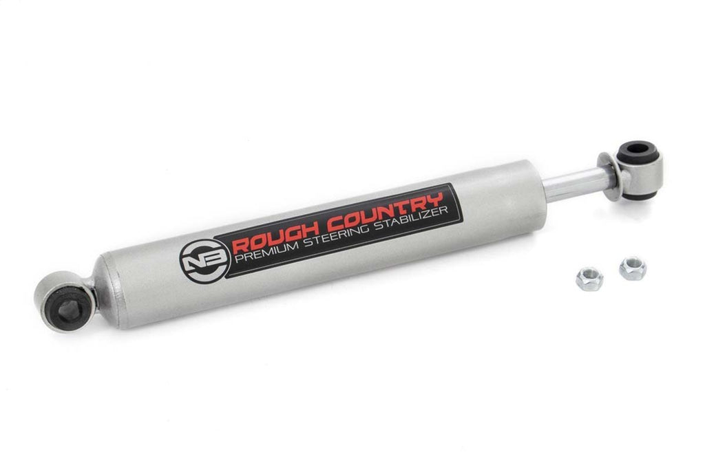 Rough Country 8731530 N3 Steering Stabilizer for Select Jeep Cherokee, Jeep Grand Wagoneer, Jeep J10, Jeep J20, Jeep Wagoneer