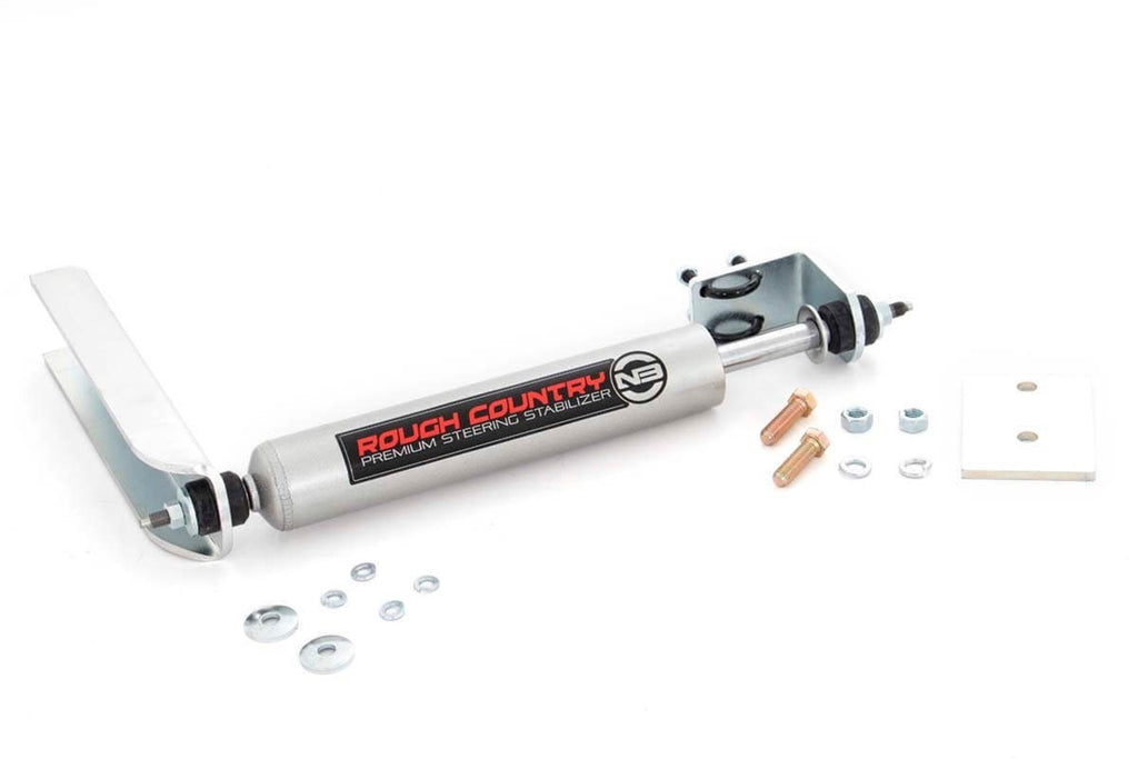 Rough Country 8733130 N3 Steering Stabilizer for Select Ford Bronco II