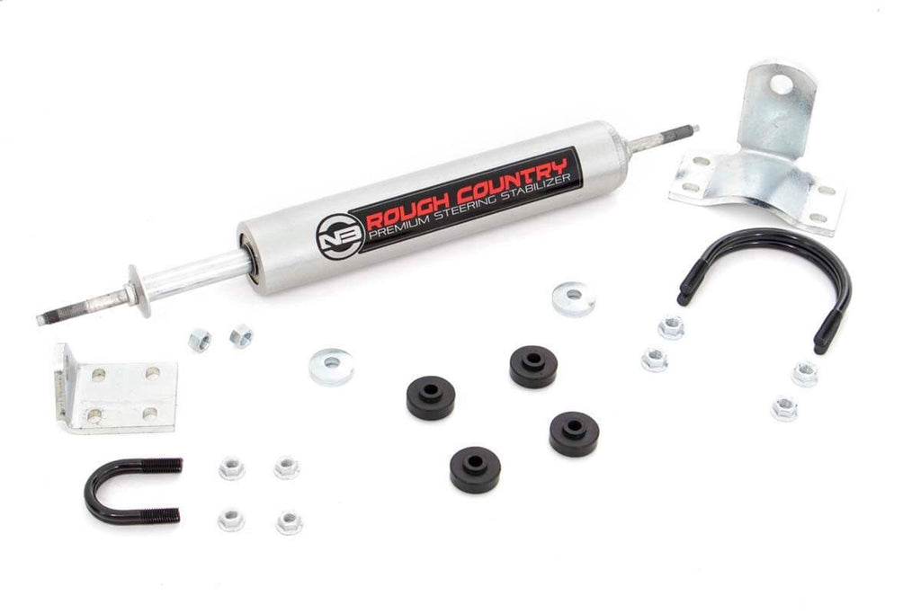Rough Country 8743530 N3 Steering Stabilizer for Select Toyota Land Cruiser