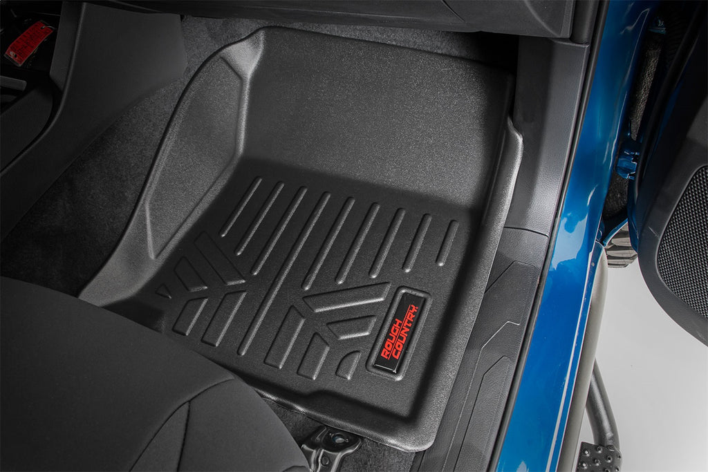 Rough Country M-71216 Heavy Duty Floor Mats for Select Toyota Tacoma