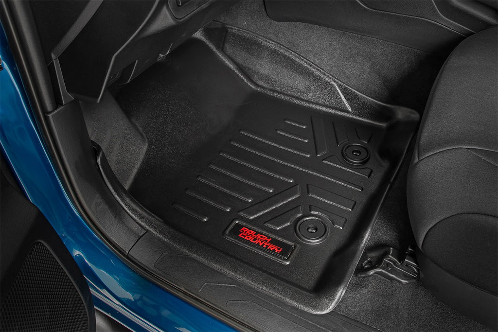 Rough Country M-71216 Heavy Duty Floor Mats for Select Toyota Tacoma