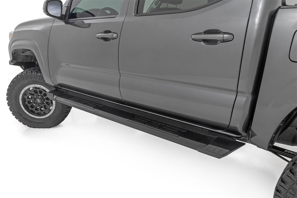 Rough Country SRB051785A HD2 Cab Length Running Boards for Select Toyota Tacoma