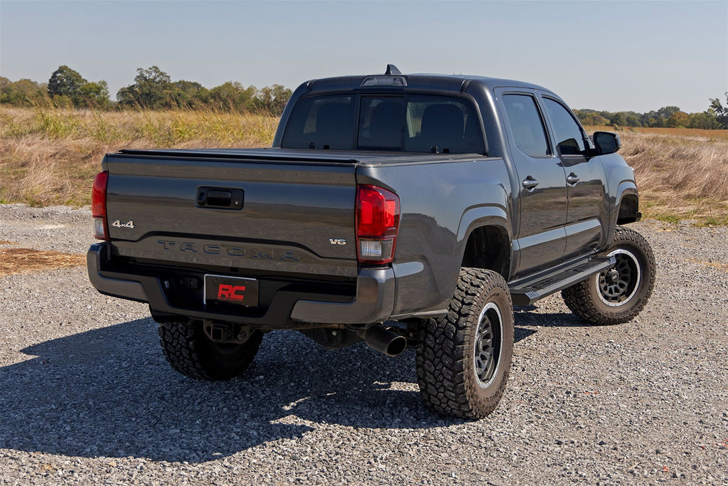 Rough Country SRB051785A HD2 Cab Length Running Boards for Select Toyota Tacoma