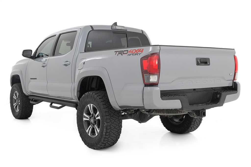 Rough Country RCT0580CCB Nerf Steps for Select Toyota Tacoma