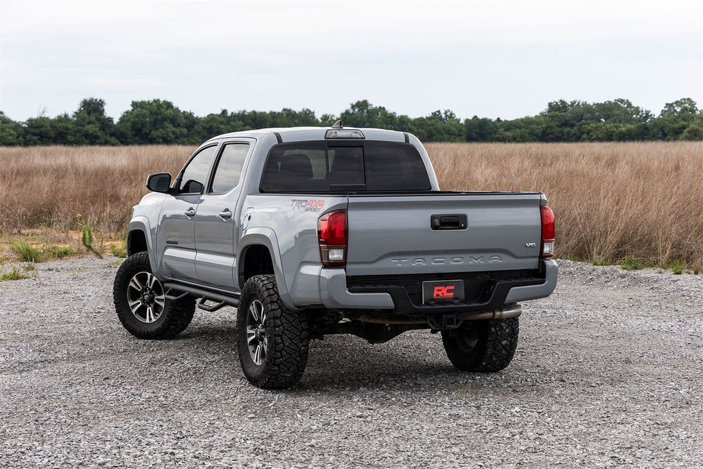 Rough Country RCT0580CCB Nerf Steps for Select Toyota Tacoma