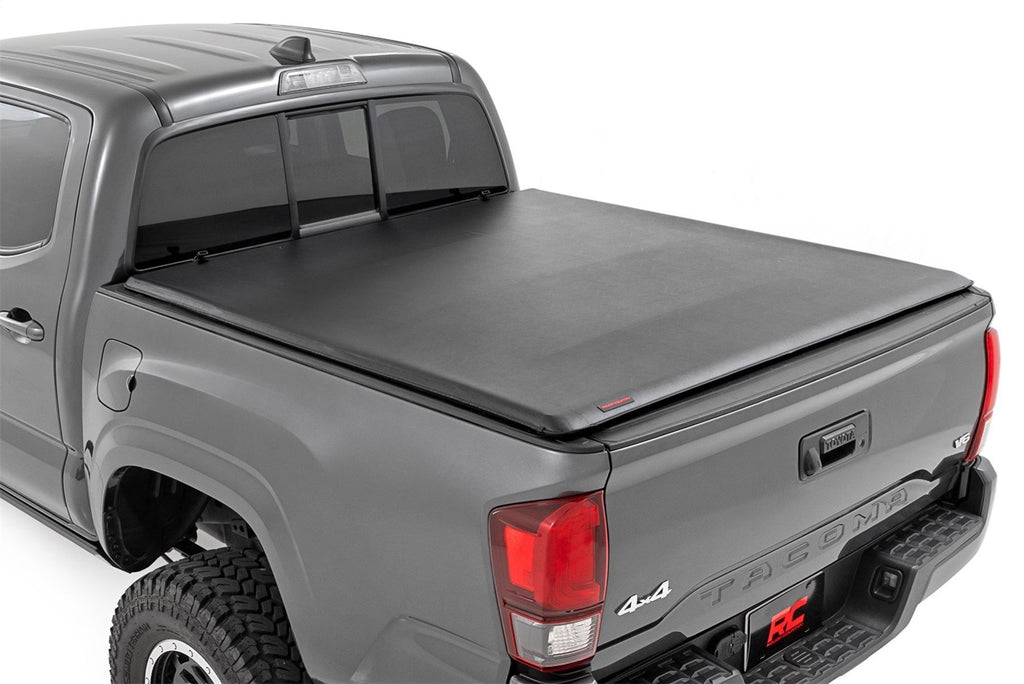 Rough Country 42716501 Soft Roll-Up Bed Cover for Select Toyota Tacoma