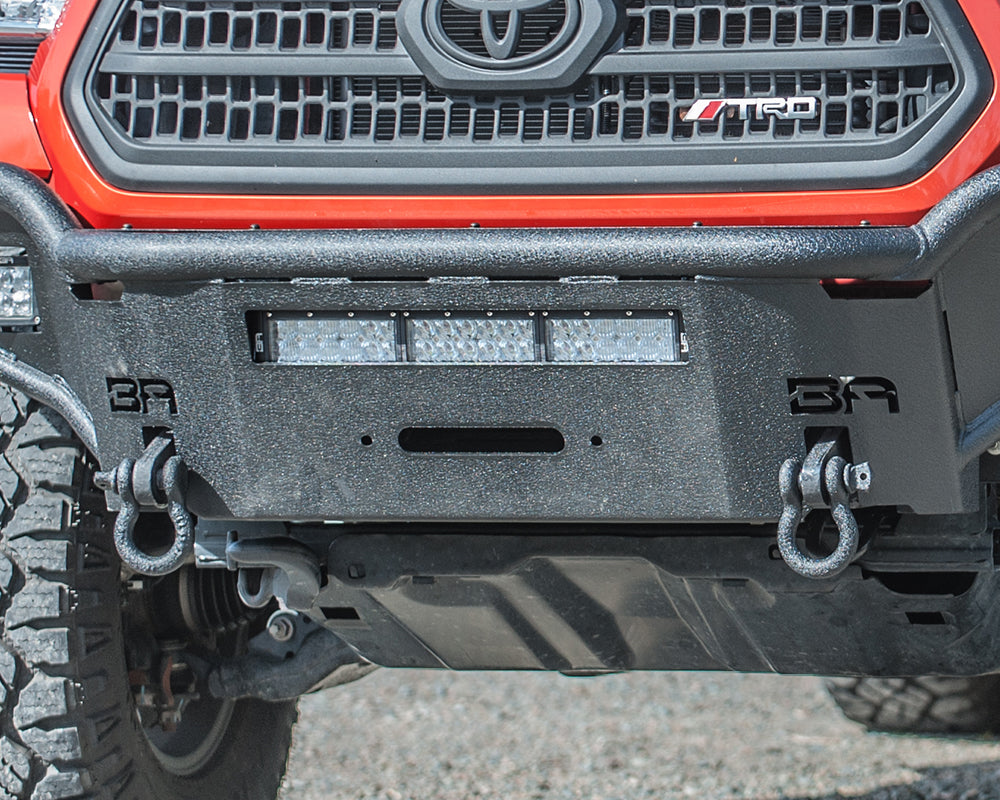 Body Armor 4x4 TC-19337 Desert Series Front Winch Bumper for Select Toyota Tacoma