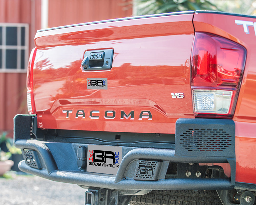 Body Armor 4x4 TC-2962 Desert Series Rear Bumper for Select Toyota Tacoma