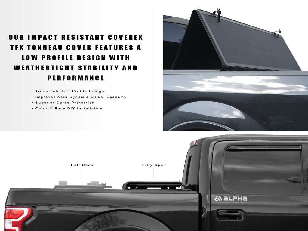Armordillo 7162402 TFX Tonneau Cover for Select Nissan Frontier, Nissan NP300 Frontier
