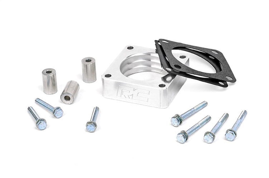 Rough Country 1068 Throttle Body Spacer for Select Jeep Cherokee, Jeep Comanche, Jeep TJ, Jeep Wrangler