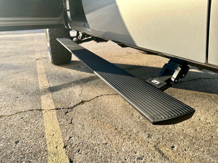 Body Armor 4x4 GM-4500 Body Armor 4X4 E-Steps for Select Chevrolet Silverado 1500, Chevrolet Silverado HD, Chevrolet Silverado HD, GMC Sierra 1500, GMC Sierra HD, GMC Sierra HD