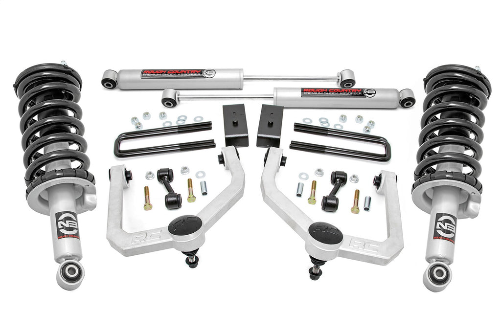 Rough Country 83432 Bolt-On Lift Kit w/Shocks for Select Nissan TITAN