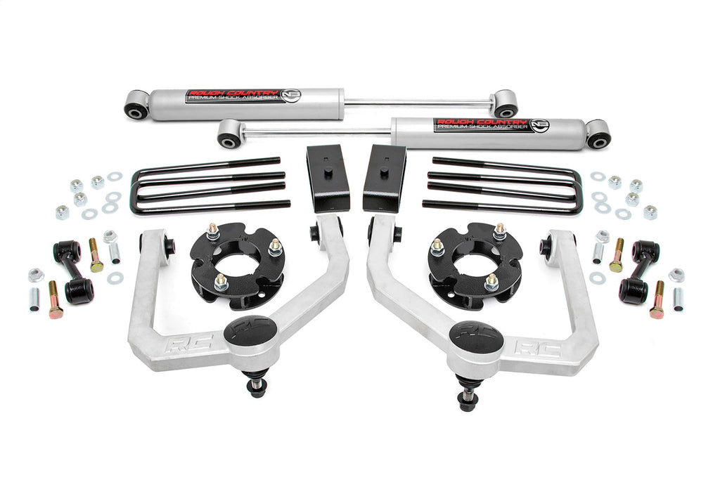 Rough Country 83430 Bolt-On Lift Kit w/Shocks for Select Nissan TITAN