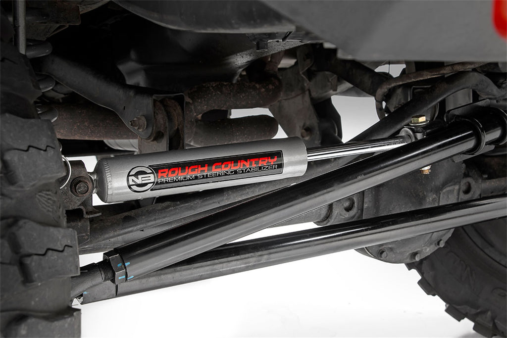 Rough Country 10613 Steering Upgrade Kit for Select Jeep Cherokee, Jeep Comanche, Jeep Grand Cherokee, Jeep TJ, Jeep Wrangler
