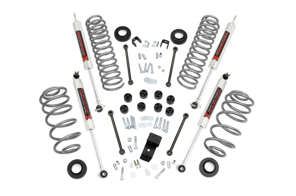 Rough Country 64440 Suspension Lift Kit for Select Jeep TJ, Jeep Wrangler