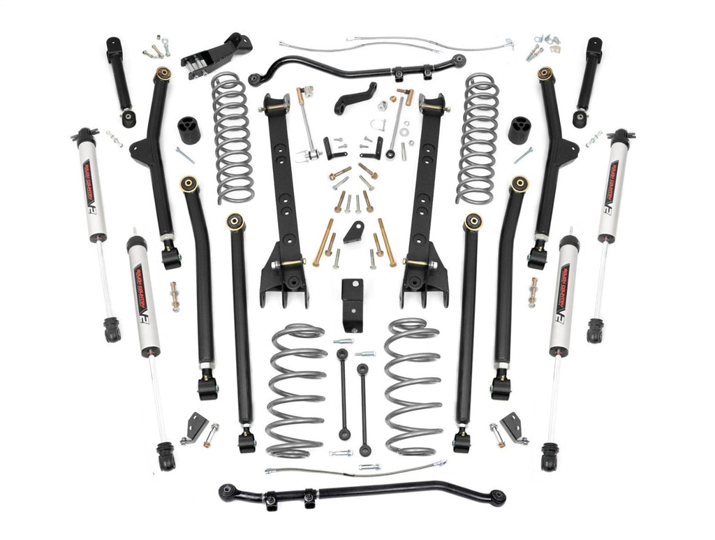 Rough Country 65970 Suspension Lift Kit for Select Jeep TJ, Jeep Wrangler