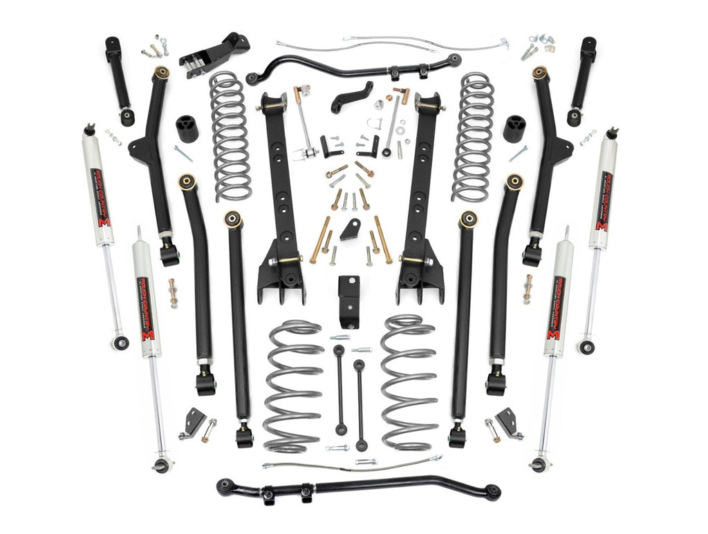Rough Country 65940 Suspension Lift Kit for Select Jeep TJ, Jeep Wrangler