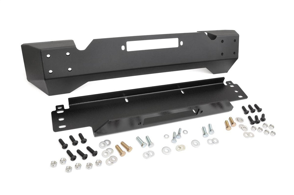 Rough Country 1012 Front Stubby Winch Bumper for Select Jeep TJ, Jeep Wrangler