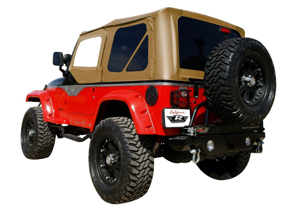 Rampage 912917 Factory Replacement Soft Top for Select Jeep TJ, Jeep Wrangler
