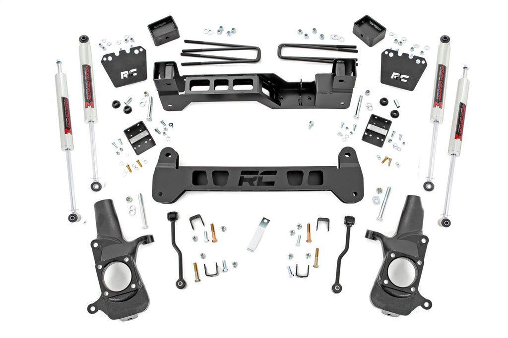 Rough Country 220040 Suspension Lift Kit w/Shocks for Select Chevrolet Silverado HD, GMC Sierra HD