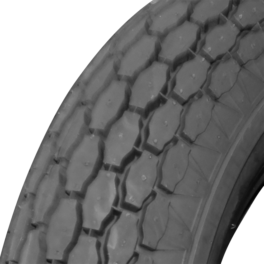 Coker 63525 500-16 COKER/BECK TREAD MOTORCYCLE BLACK