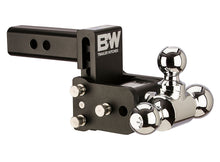 Load image into Gallery viewer, B&amp;W Trailer Hitches TS10047B 2&quot; Tow &amp; Stow 3&quot; Drop Triball Black - Truck Part Superstore