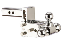 Load image into Gallery viewer, B&amp;W Trailer Hitches TS10047C 6&quot; Chrome T&amp;S, Tri-Ball-Boxed - Truck Part Superstore