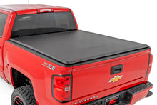 Load image into Gallery viewer, Rough Country 42214650 Soft Roll-Up Bed Cover for Select Chevrolet Silverado 1500, GMC Sierra