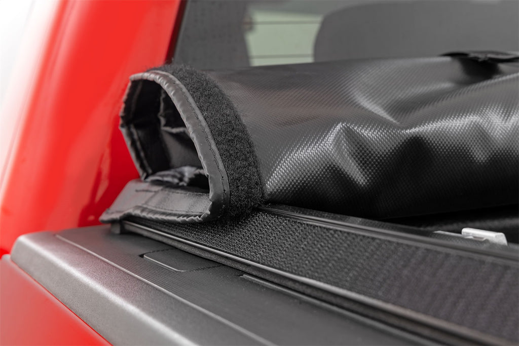 Rough Country 42119551 Soft Roll-Up Bed Cover for Select Chevrolet Silverado 1500, GMC Sierra
