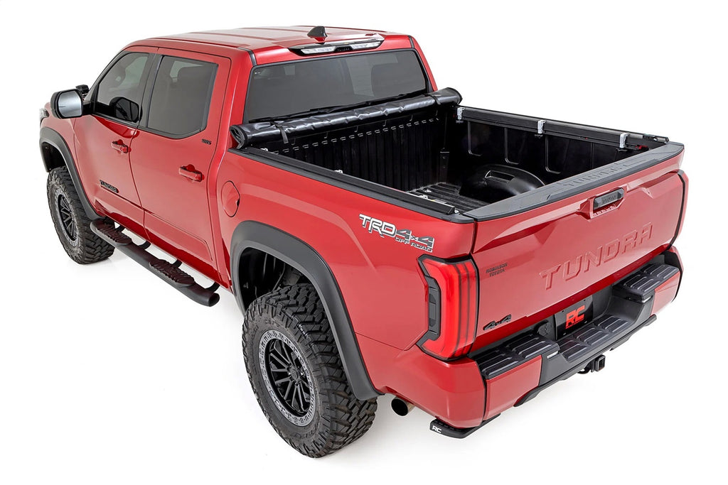 Rough Country 42619550 Soft Roll-Up Bed Cover for Select Toyota Tundra